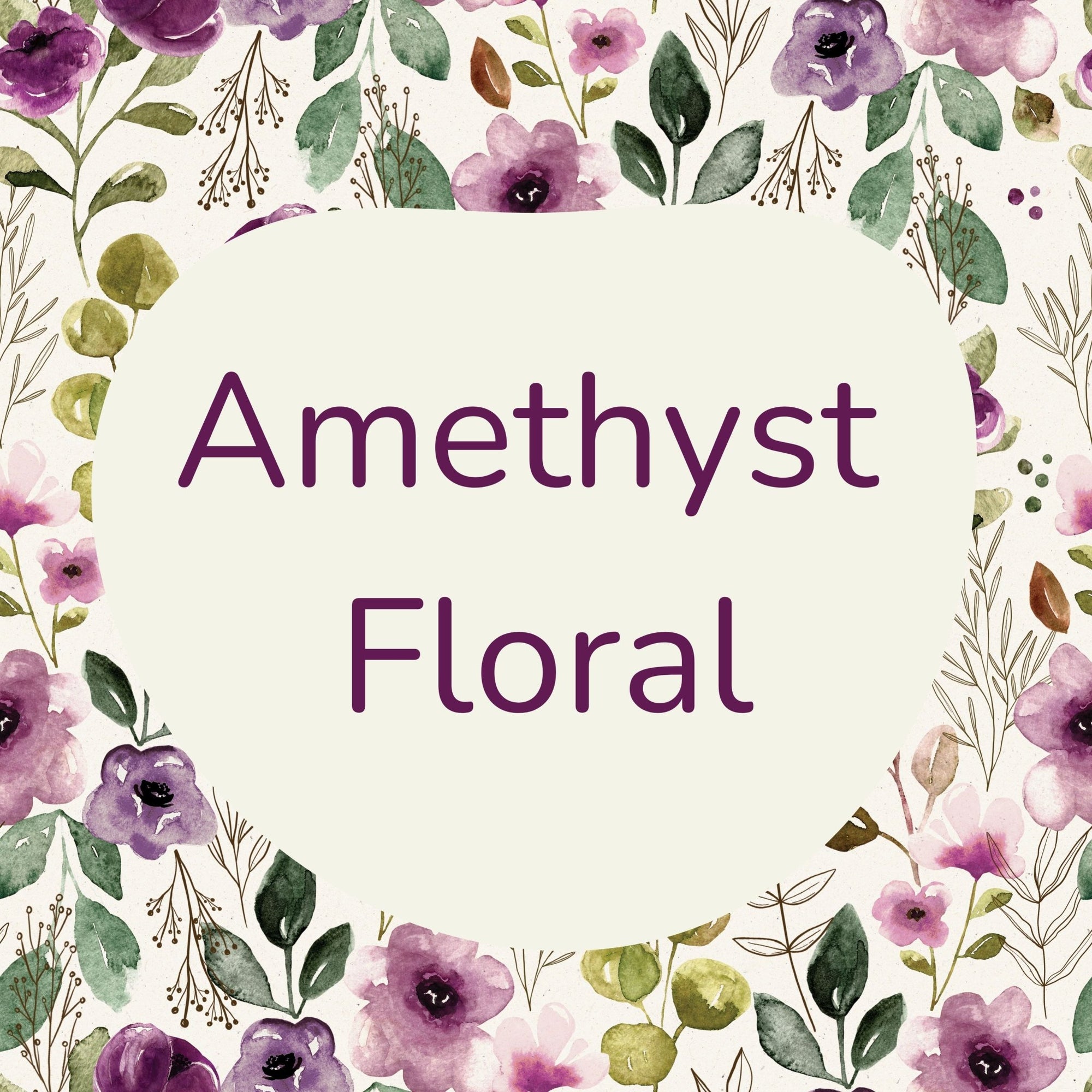RB Amethyst Floral - ClayBearOfficial