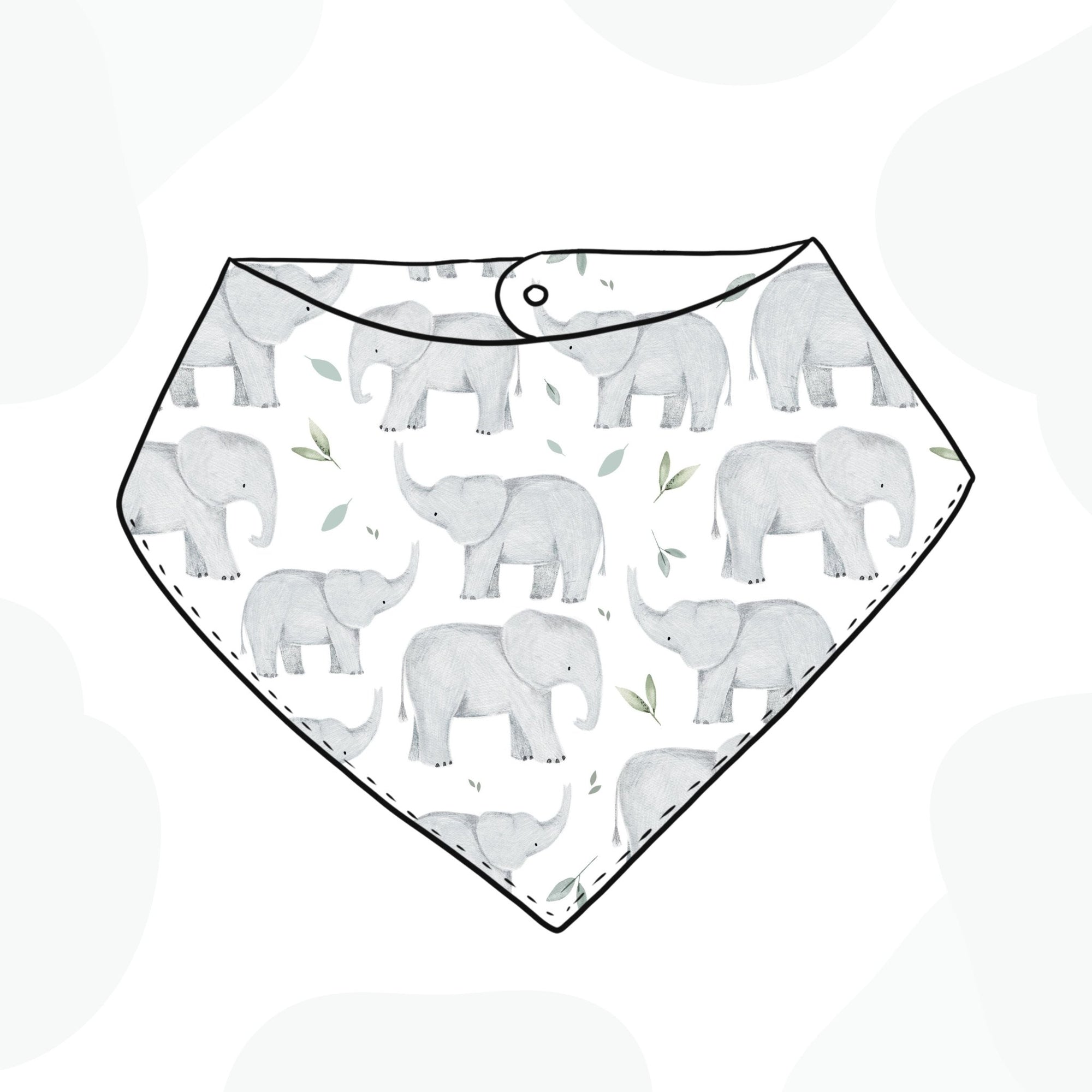 Emlyn Elephant Bib