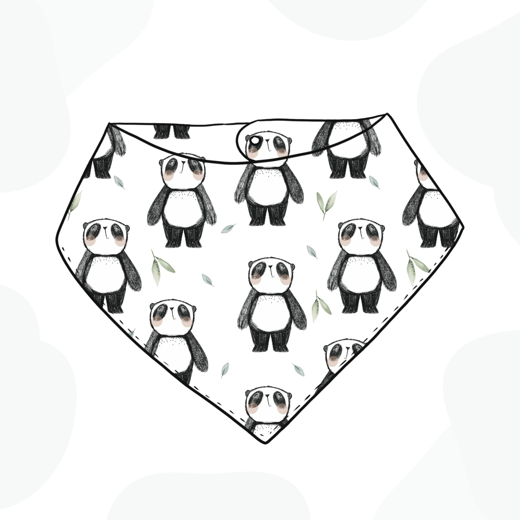 Percival Panda Bib