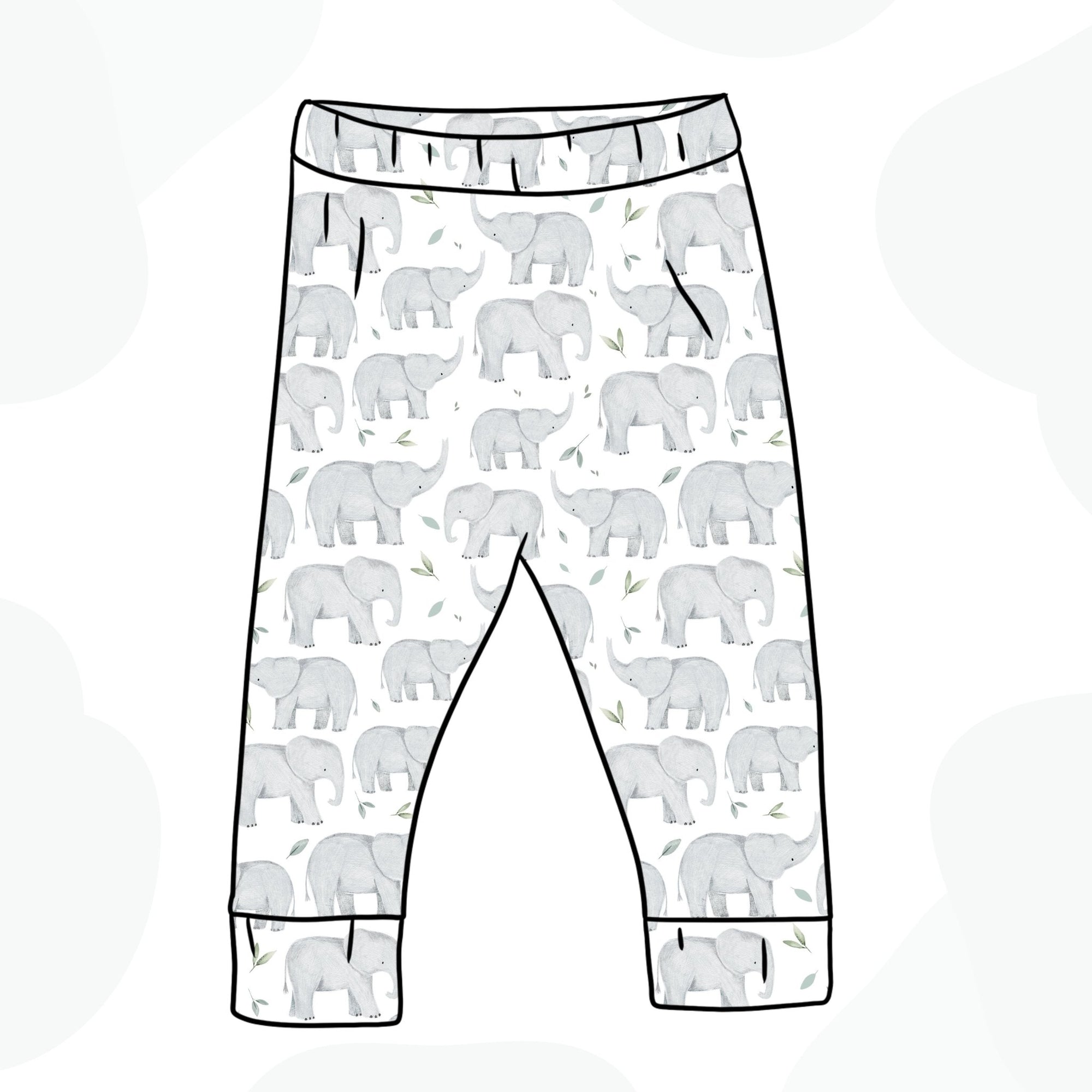 Emlyn Elephant Slim Fit Leggings