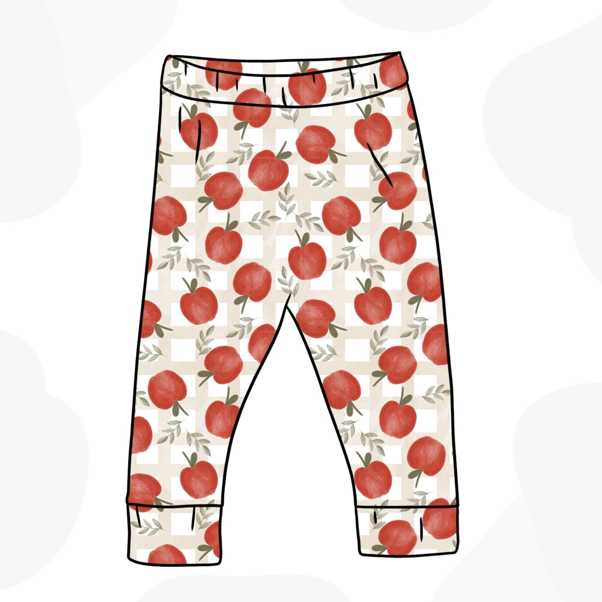 Apple Orchard Slim Fit Leggings