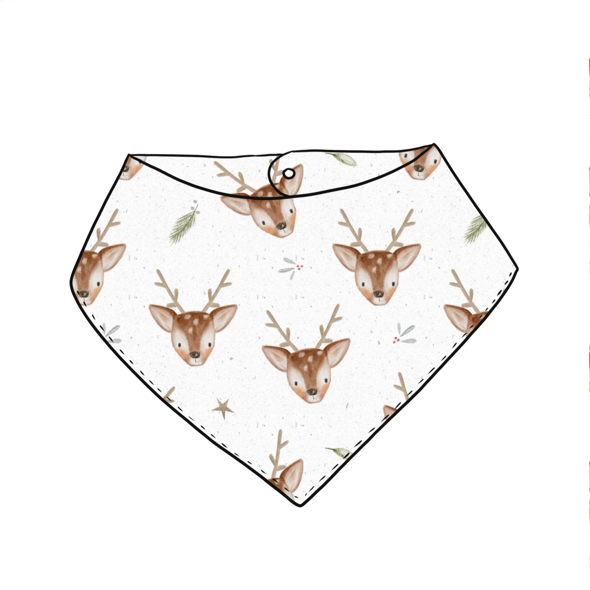 2023 Reindeer Bib