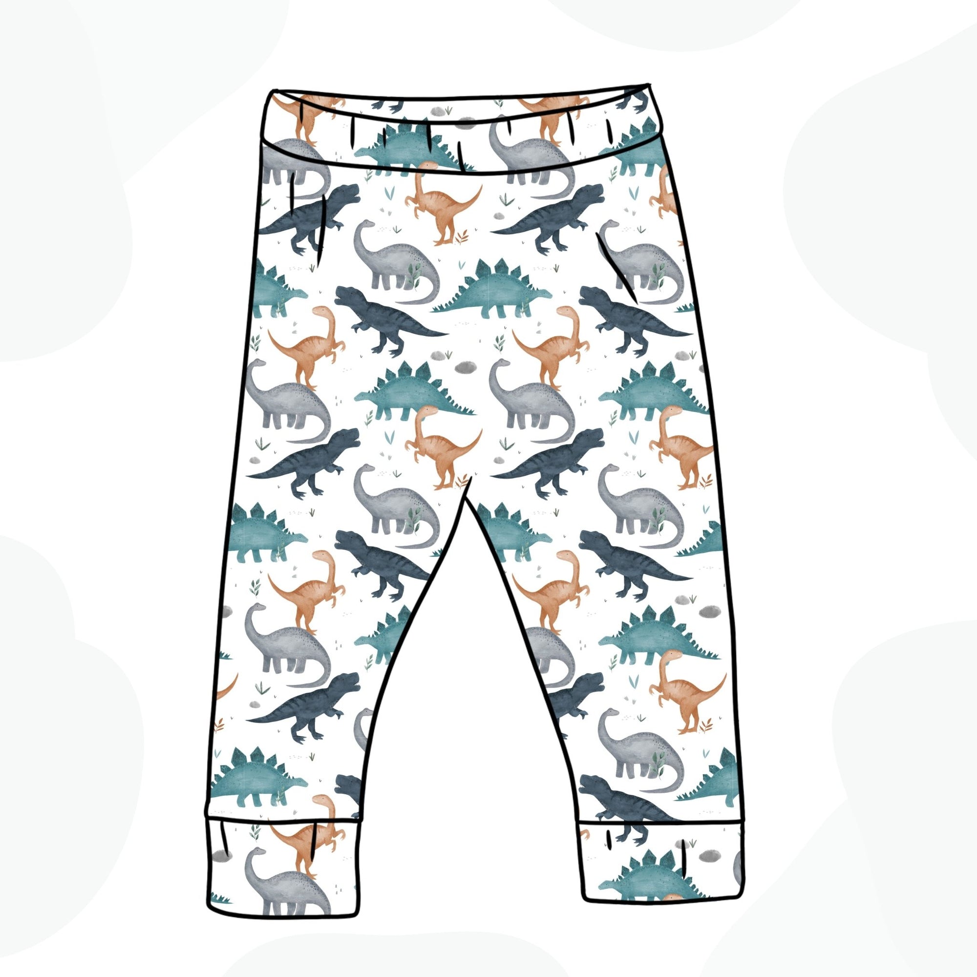 Dinosaur Slim Fit Leggings