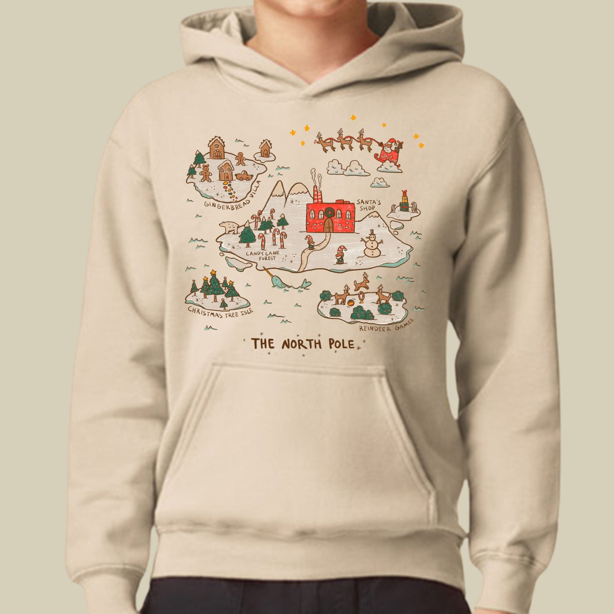 Children's The North Pole Hoodie