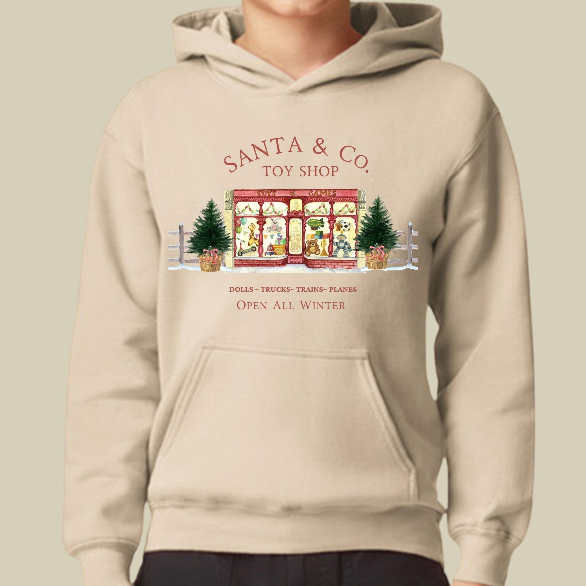 Children's Santa's Toy Shop Hoodie