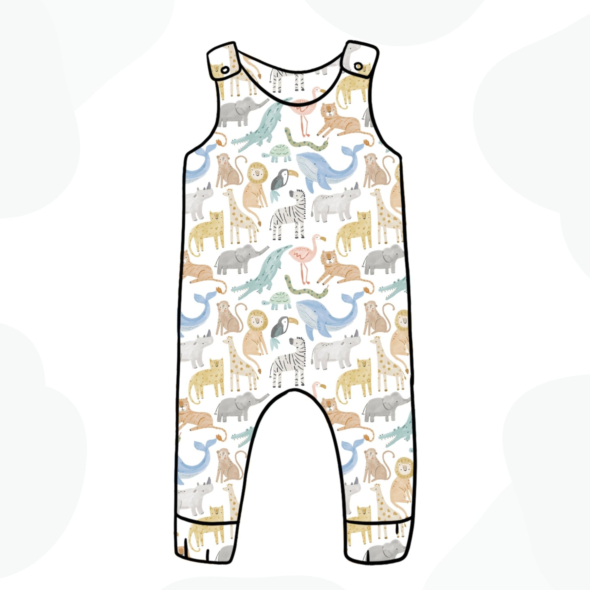 Jungle Joy Romper