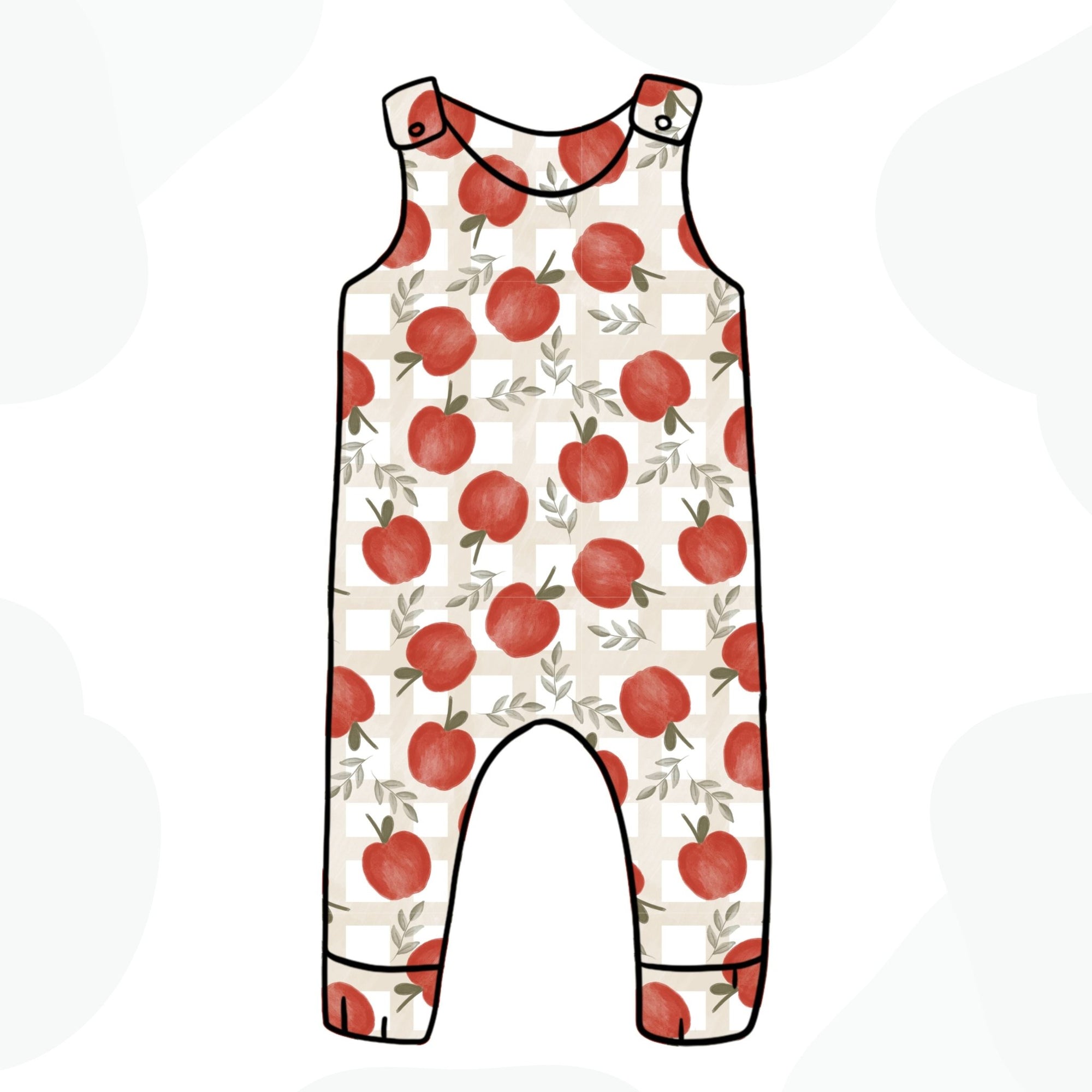 Apple Orchard Romper