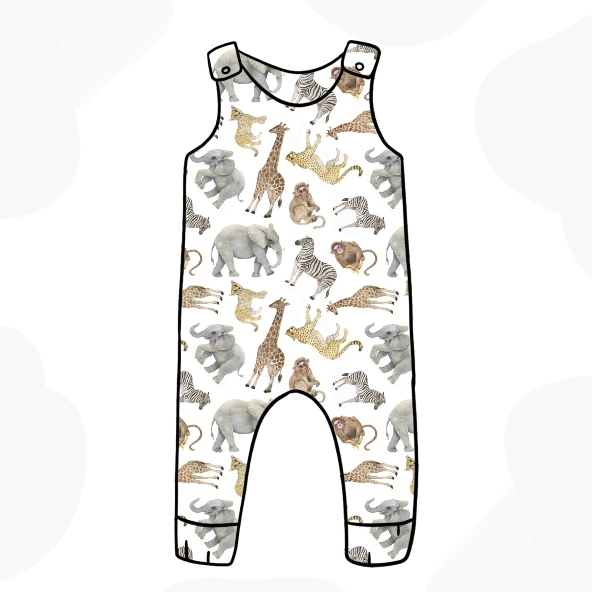 Safari Romper