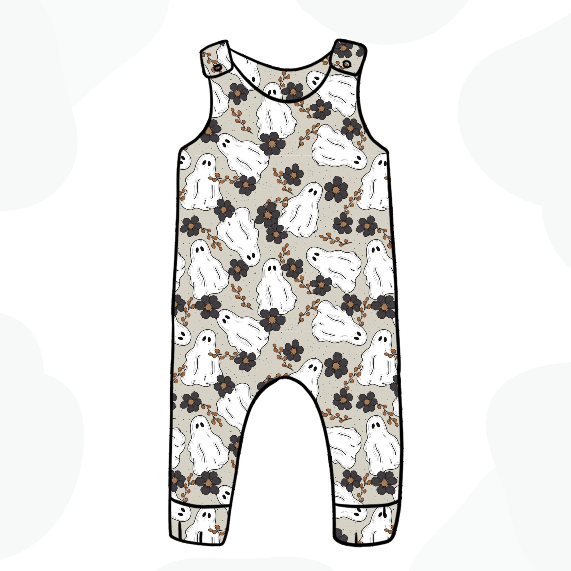 Ghosty Ghosty Romper