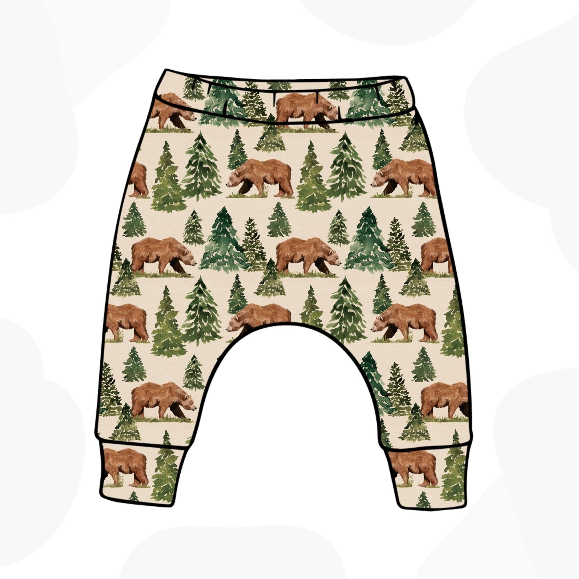 Mountain Bear Harem Leggings