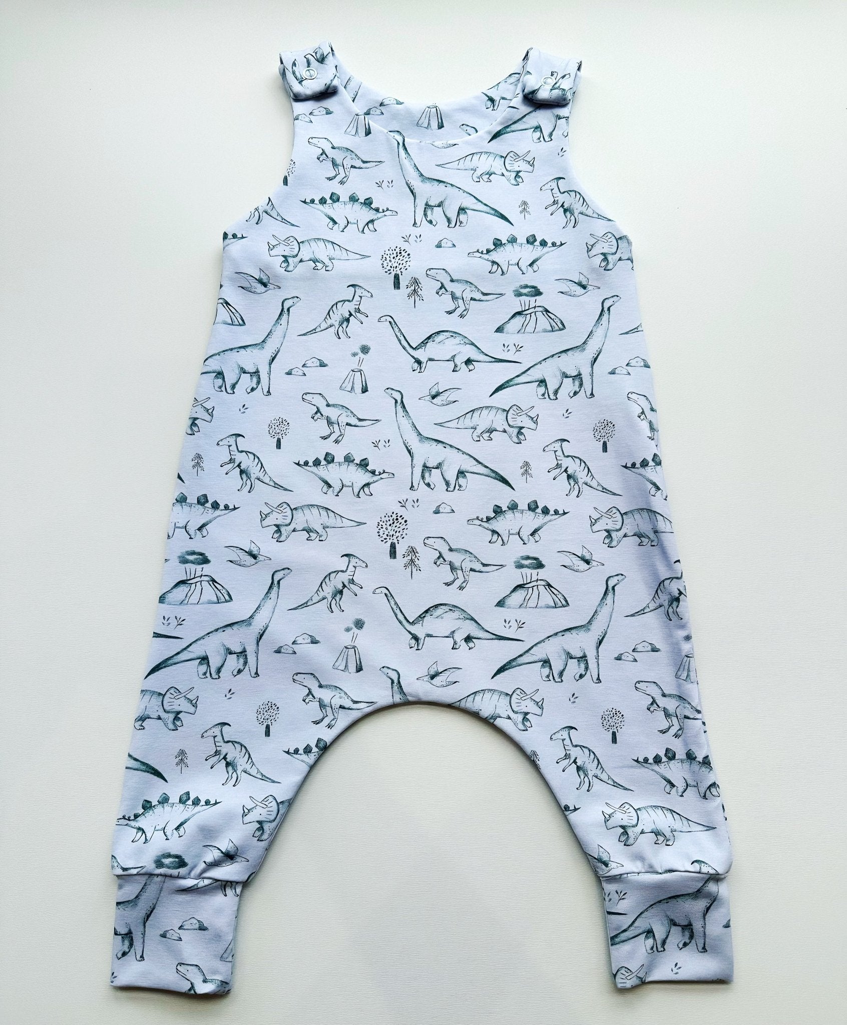 Sketch Dinosaur Romper