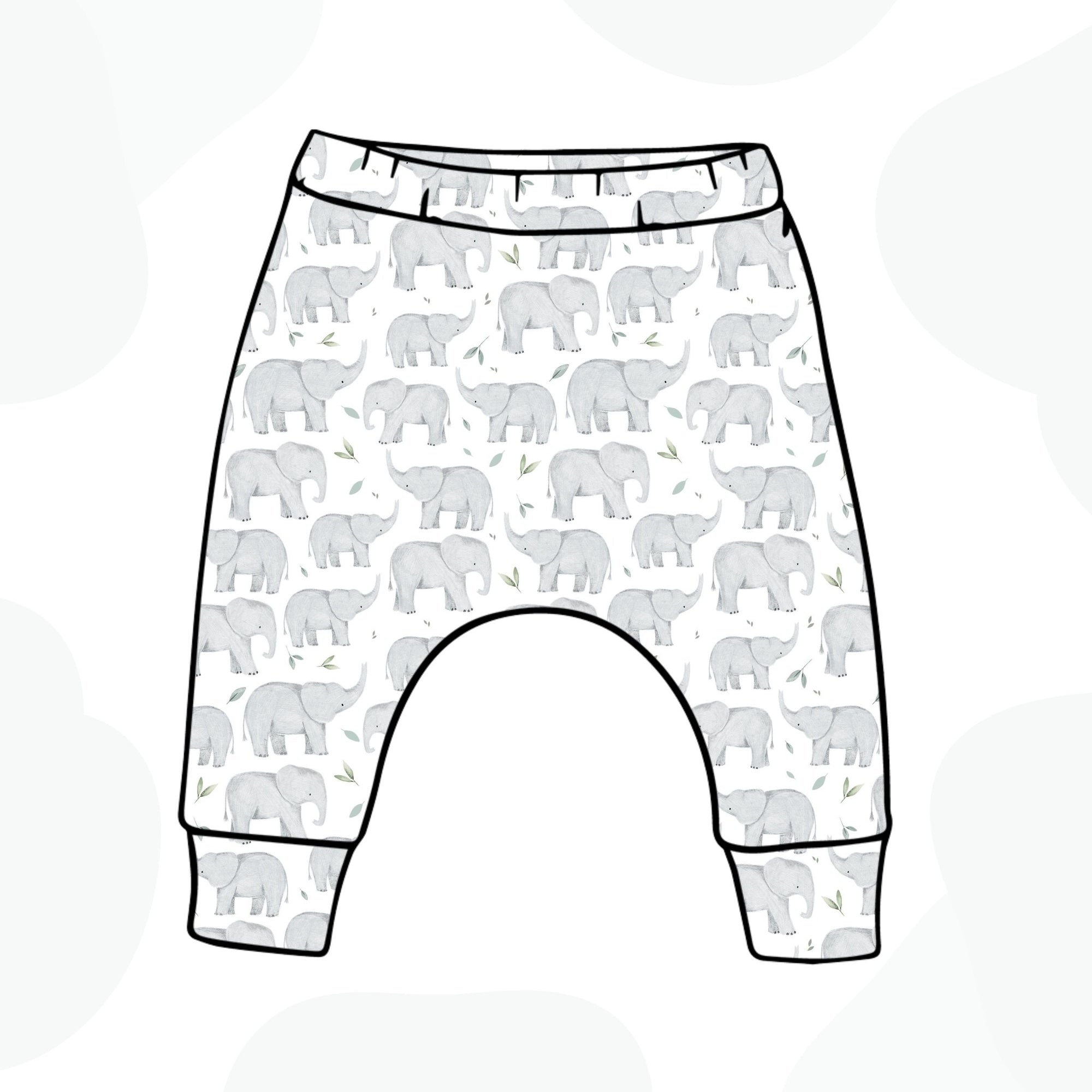 Emlyn Elephant Harem Leggings