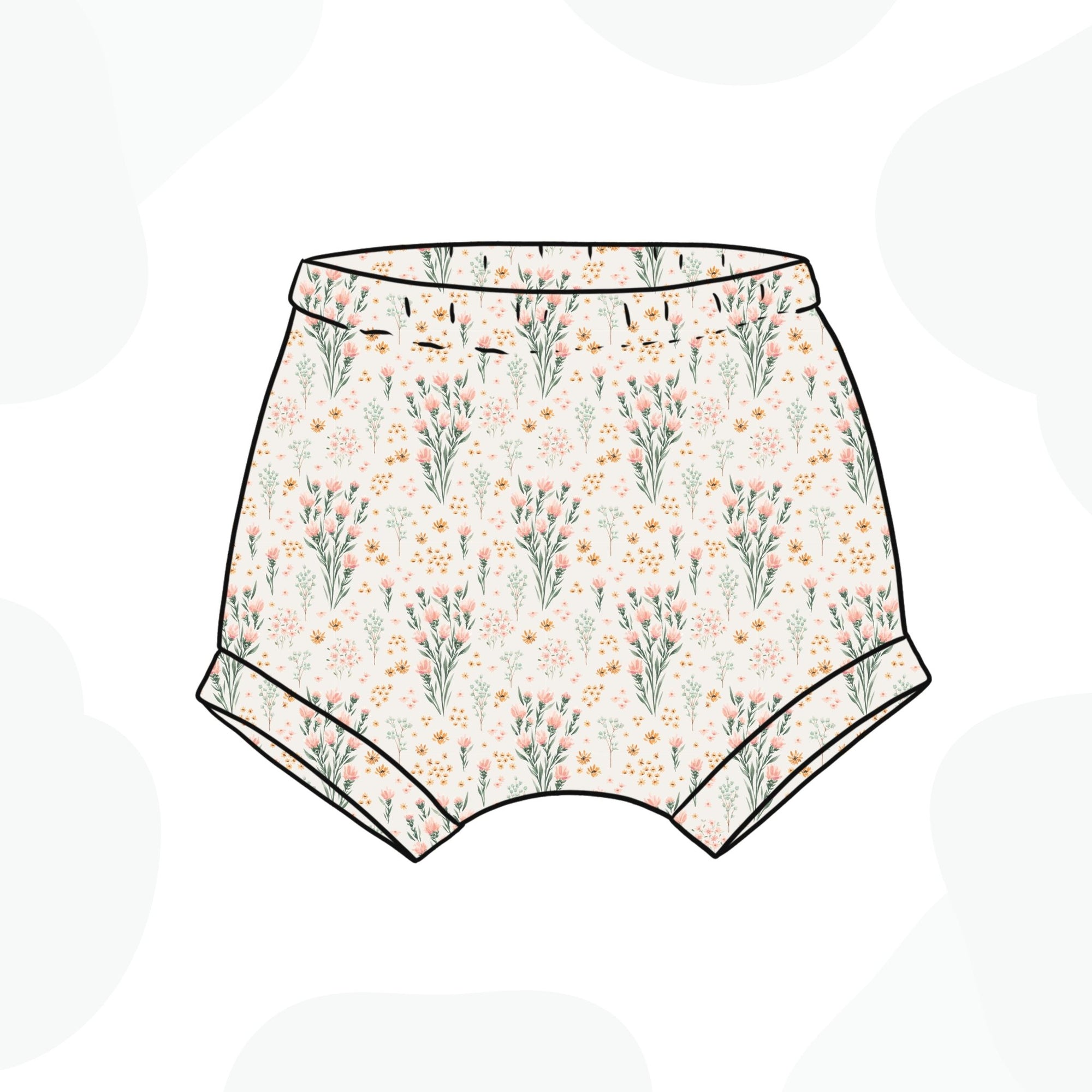 Wildflower Bummie Shorts