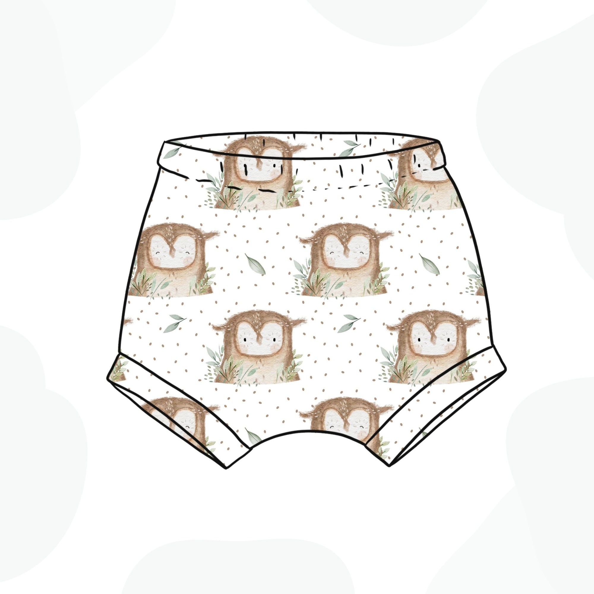 Oaklan Owl Bummie Shorts