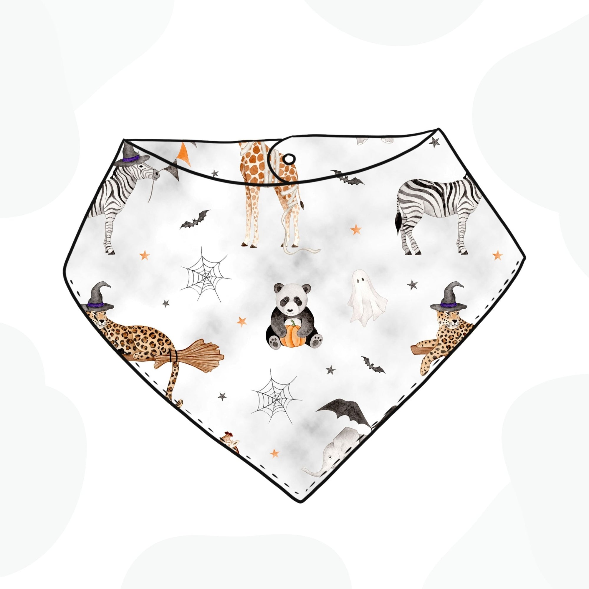 Halloween Safari Bib