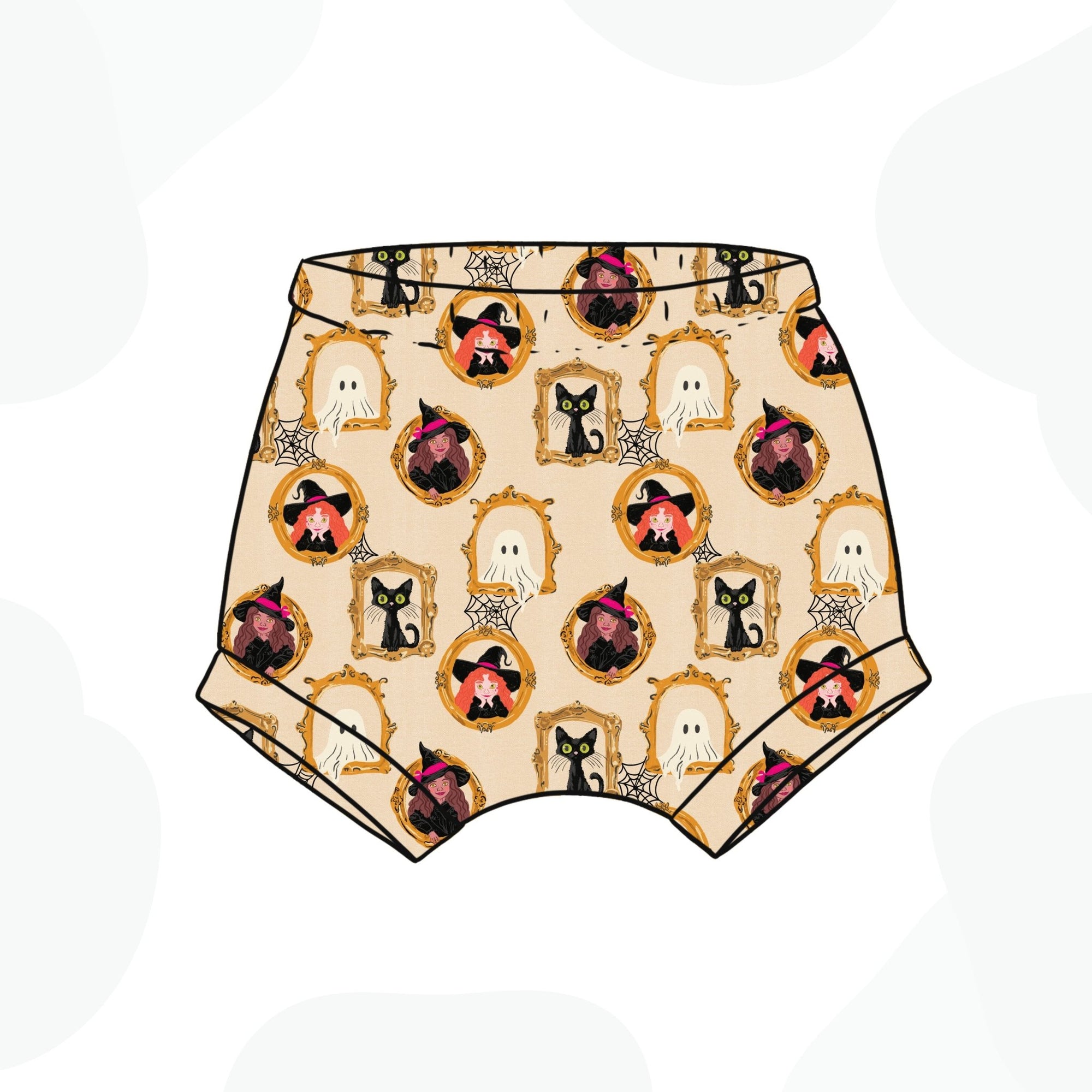 Spooky Frames Bummie Shorts