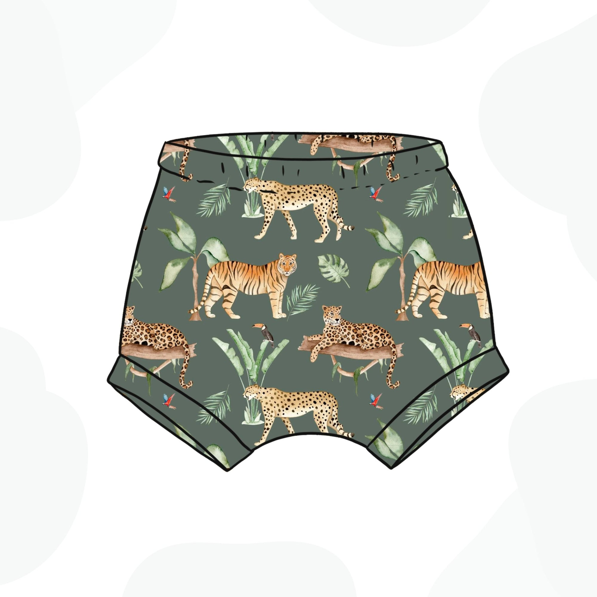 Wild Wonders Bummie Shorts