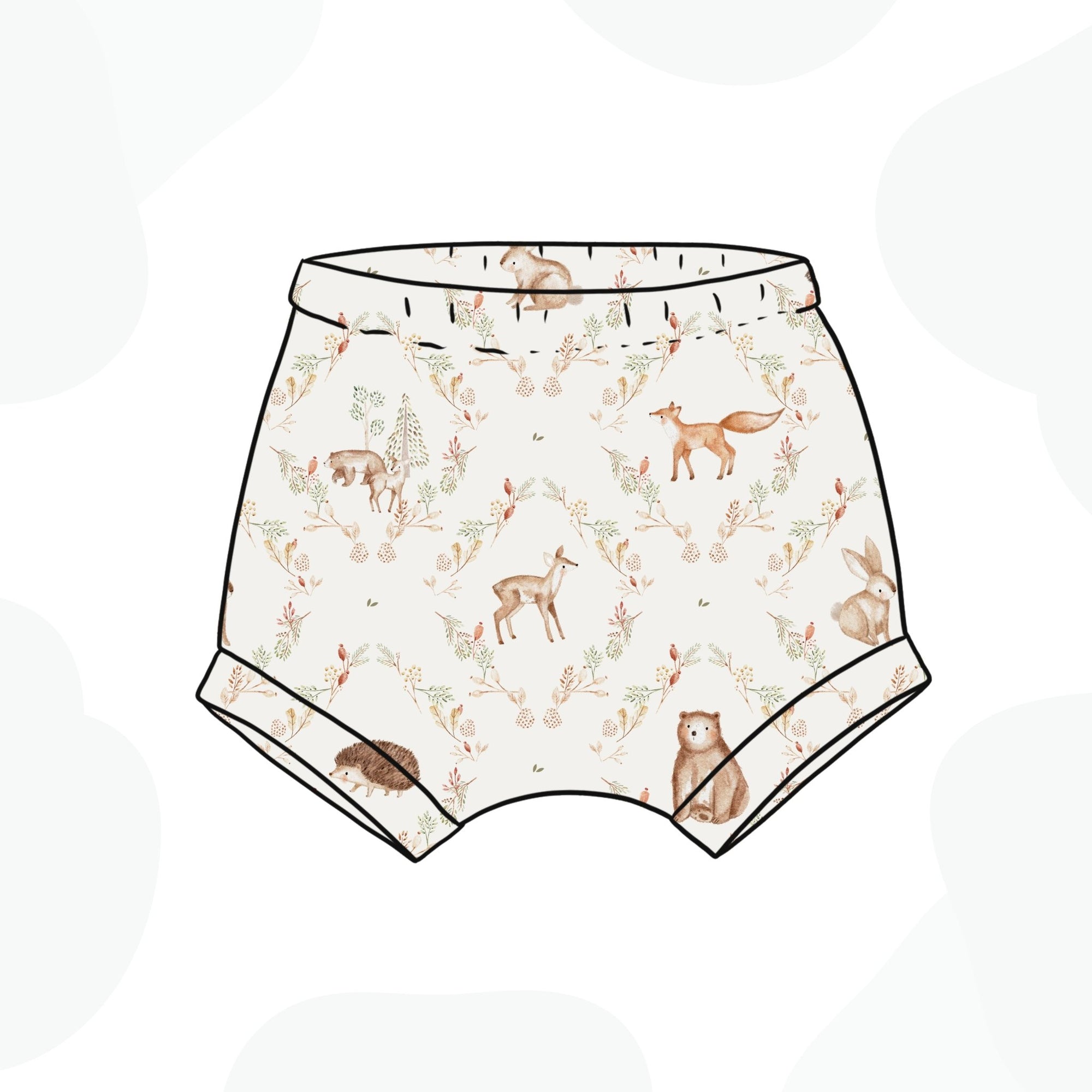 Forest Tales Bummie Shorts