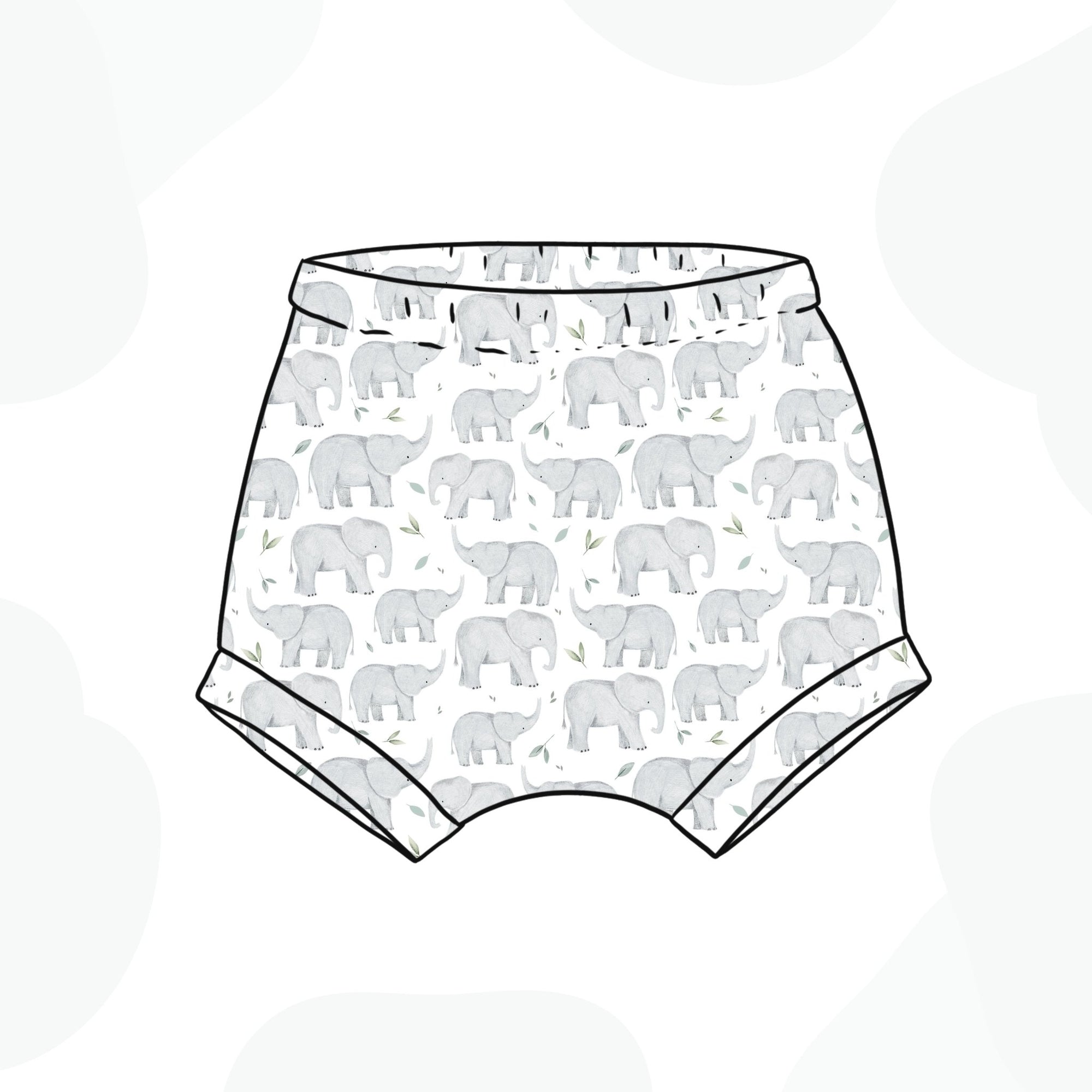 Emlyn Elephant Bummie Shorts