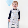 Birthday Boy Salt Dungaree Romper