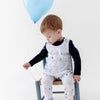 Birthday Boy Salt Dungaree Romper