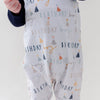 Birthday Boy Salt Dungaree Romper