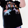 Party Animal Black T Shirt