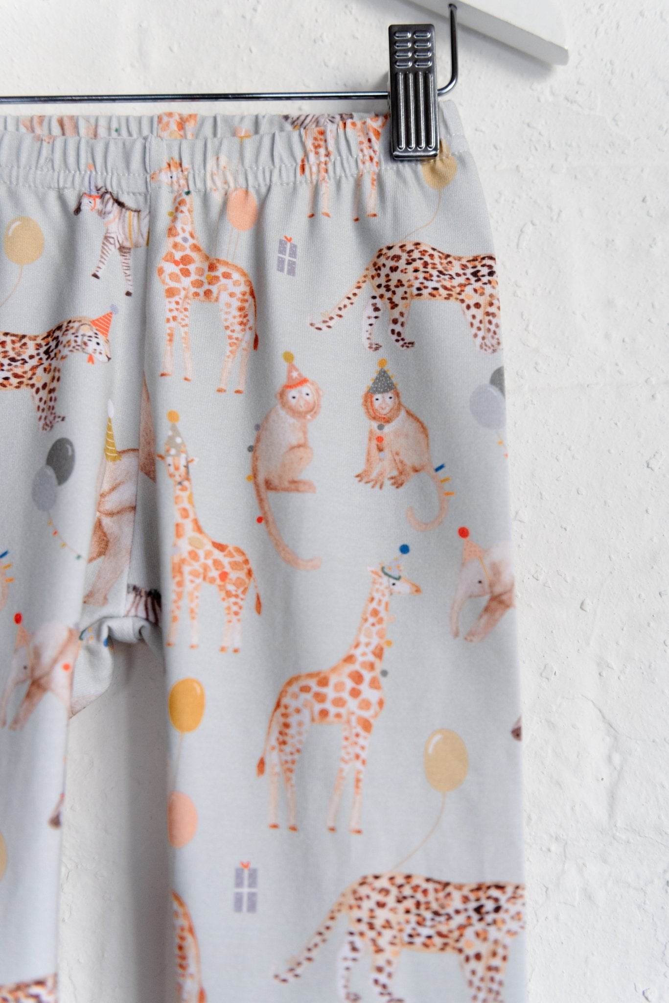 Safari Birthday Green Leggings