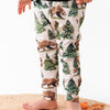 Mountain Bear Slim Fit Leggings