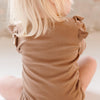 Caramel Frill Long Sleeve Bodysuit - ClayBearOfficial 