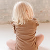 Caramel Frill Long Sleeve Bodysuit - ClayBearOfficial 