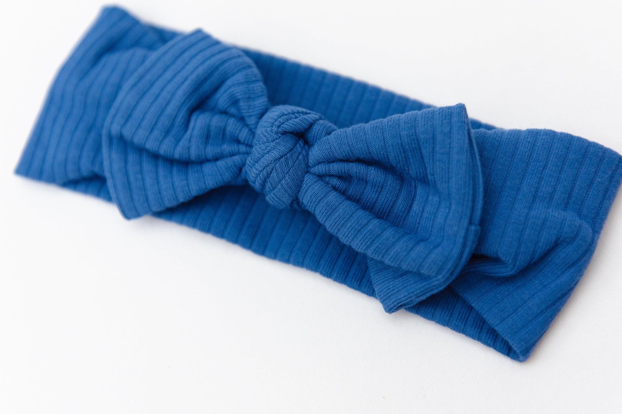 ClayBARE Royal Blue Ribbed Headband - ClayBearOfficial 