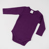 Deep Purple Long Sleeve Bodysuit - ClayBearOfficial 