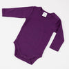 Deep Purple Long Sleeve Bodysuit - ClayBearOfficial 