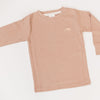 Mink Ribbed Long Sleeve Top - ClayBearOfficial 