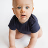 Navy Short Sleeve Bodysuit - ClayBearOfficial 