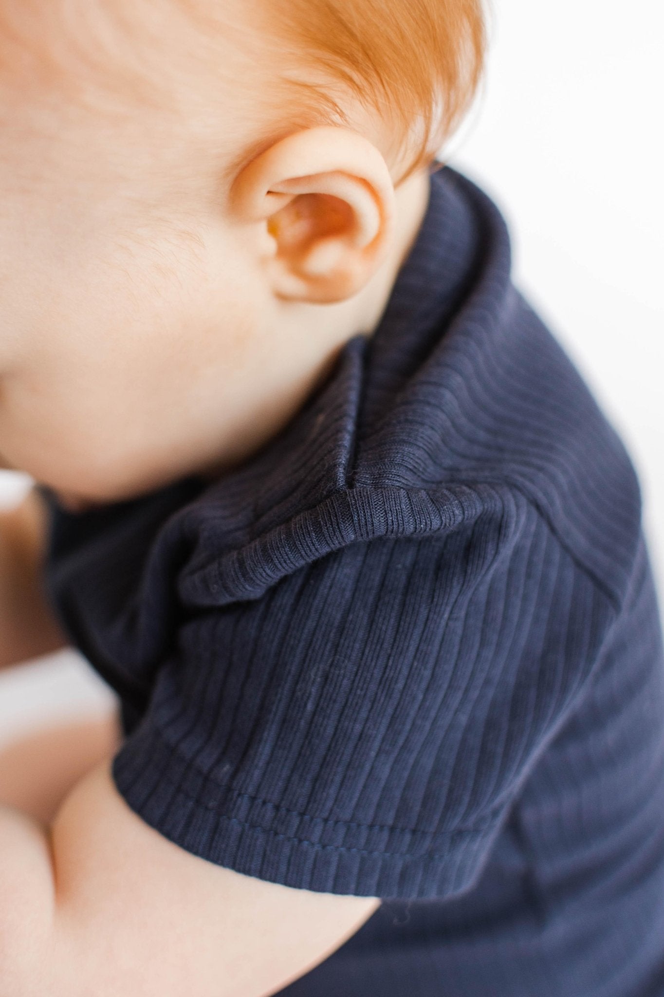 Navy Short Sleeve Bodysuit - ClayBearOfficial 