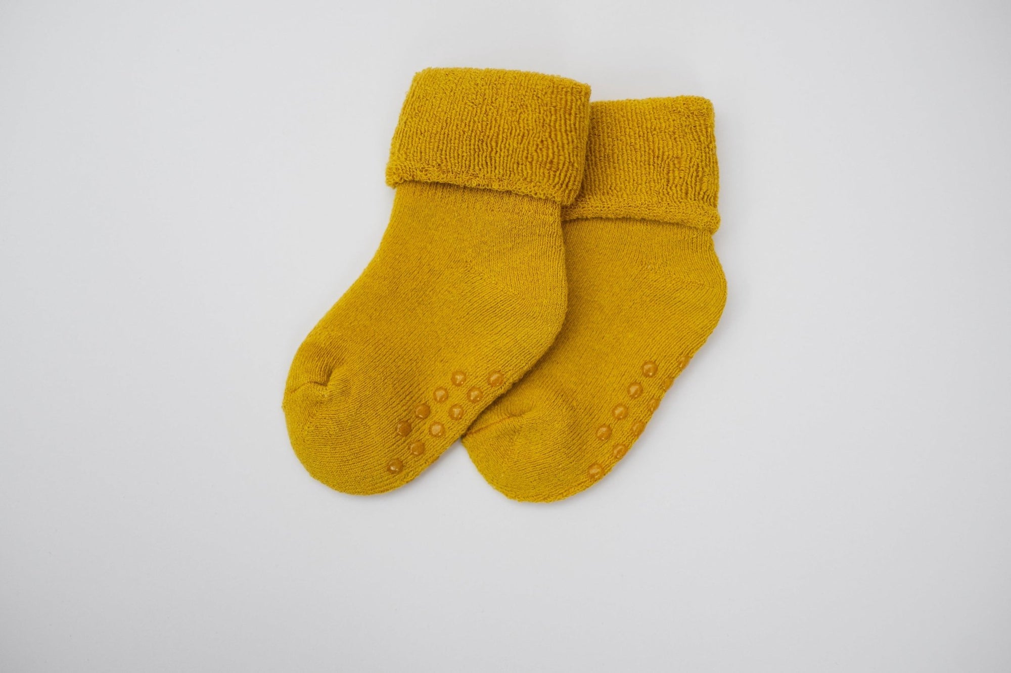 Yellow Terry Socks - ClayBearOfficial 